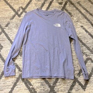 North Face Lavender Long Sleeve Size L